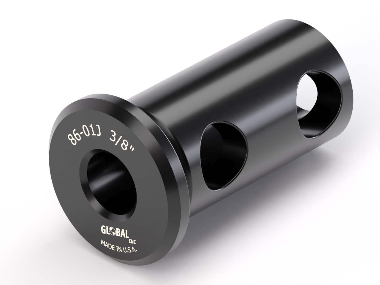 Picture of CNC 86-01J 3/8" Global CNC Bushing Type J Outside Dia 3/4" Inside Dia 3/8 Length Under Head 1-1/2